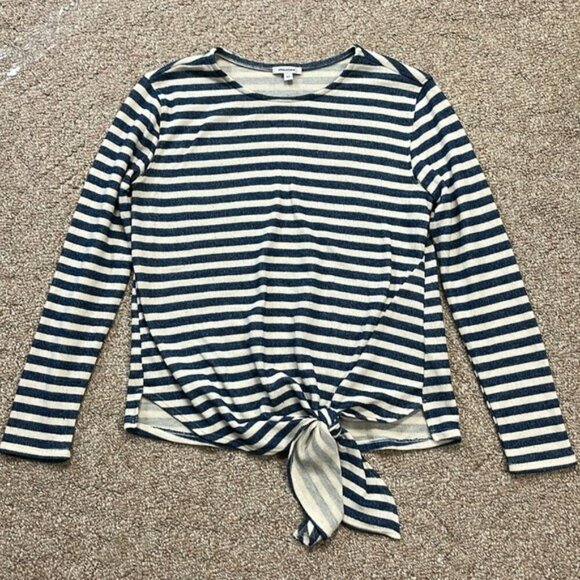 Stella & Dot stripe Top size M - Picture 2 of 4